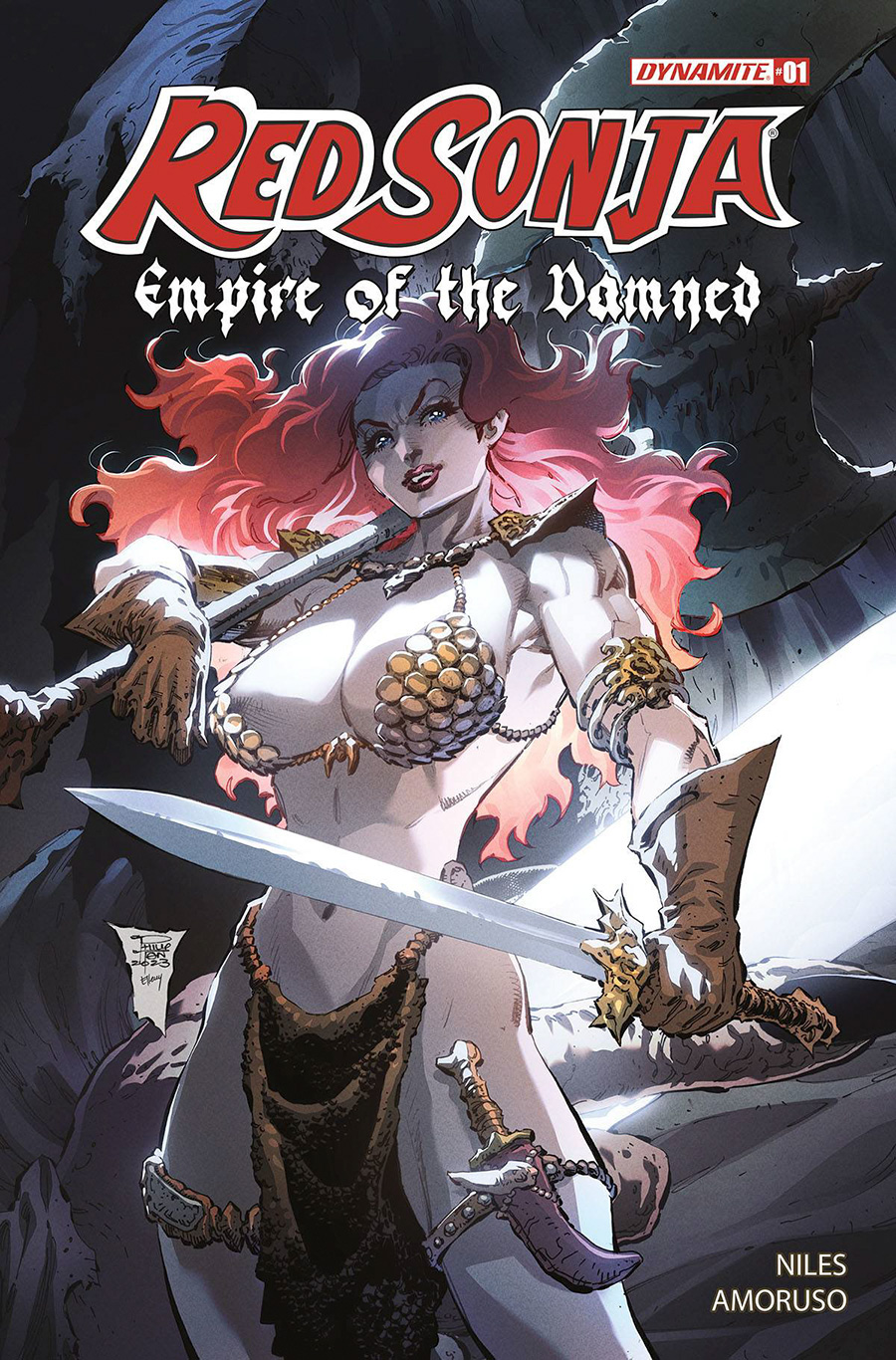 Red Sonja Empire Of The Damned #1 Cover I Incentive Philip Tan Variant Cover