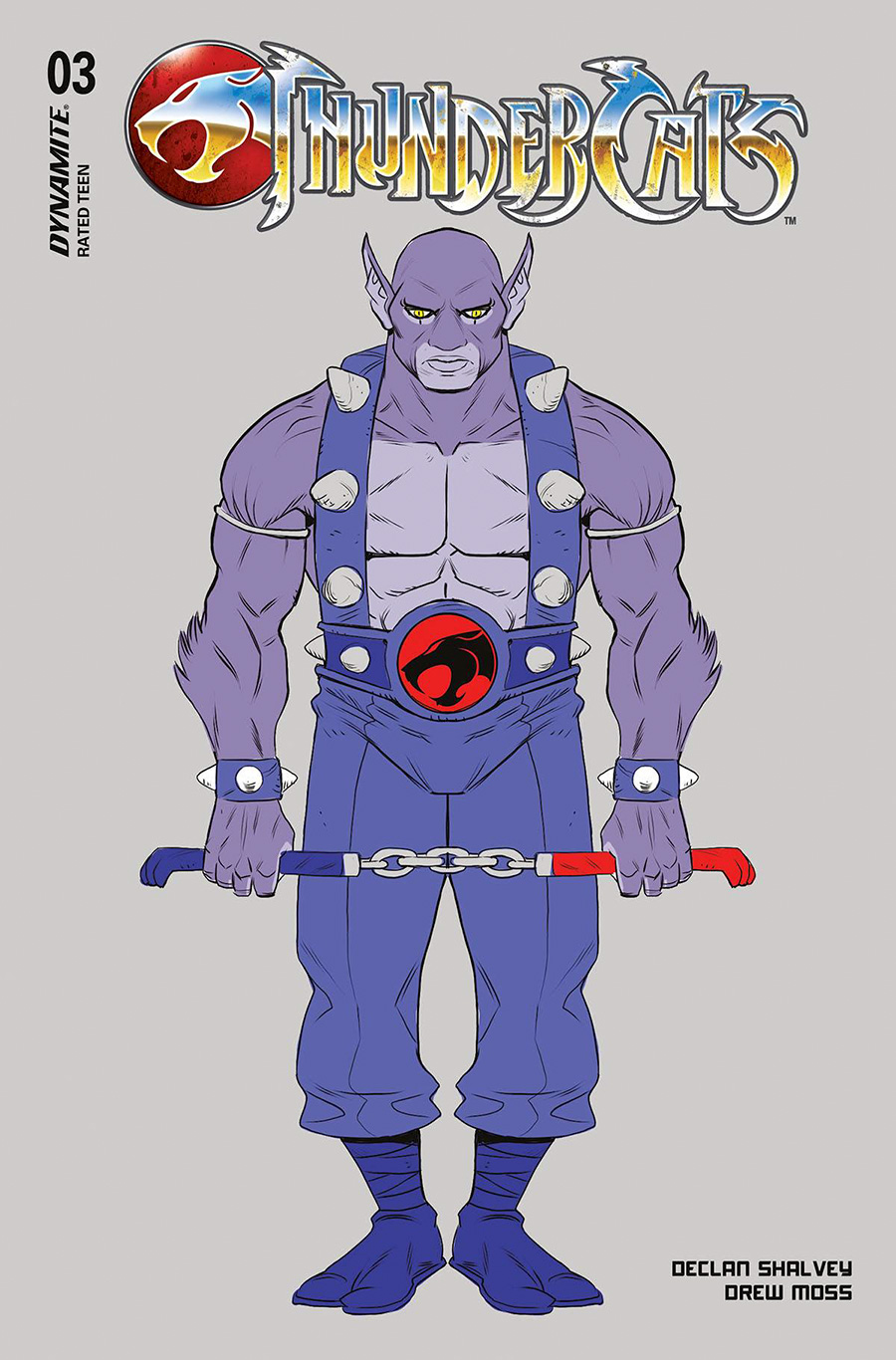 Thundercats Vol 3 #3 Cover K Incentive Drew Moss Panthro Character Design Variant Cover