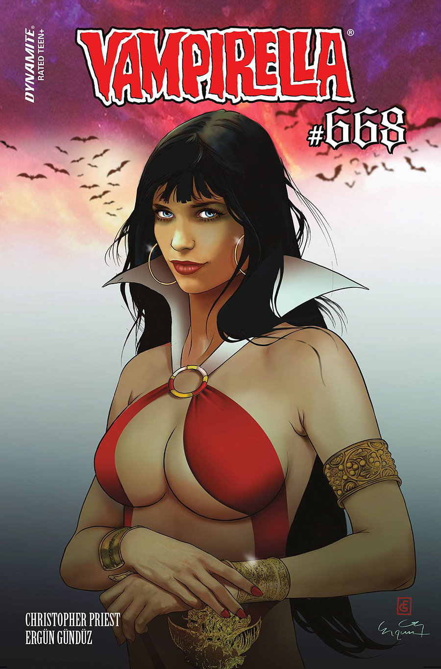 Vampirella Vol 8 #668 Cover F Incentive Ergun Gunduz Variant Cover