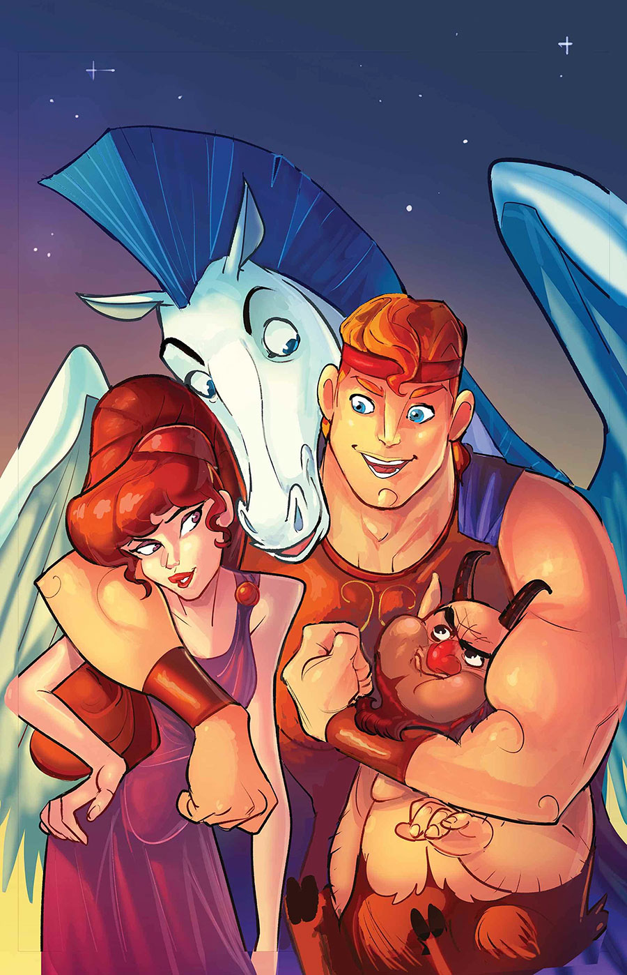 Disney Hercules #1 Cover I Dynamite Metal Premium Matteo Lolli Cover