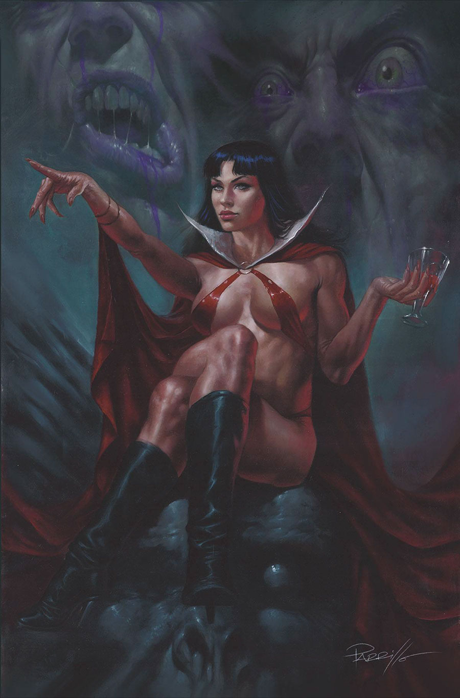 Vampirella Vol 8 #668 Cover E Limited Edition Lucio Parrillo Virgin Cover