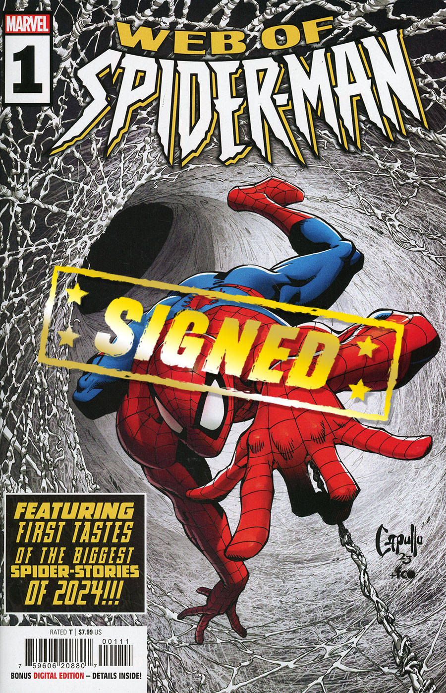 Web Of Spider-Man (One Shot) #1 Cover K DF Signed By Steve Foxe