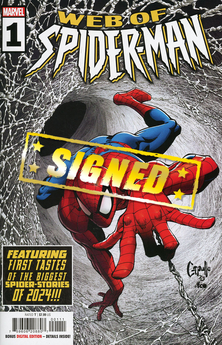 Web Of Spider-Man #1 (One Shot) Cover K DF Signed By Steve Foxe