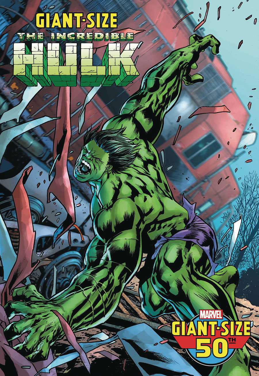 Giant Size Incredible Hulk (2024) #1 (One Shot) Cover E DF Silver Signature Series Signed By Phillip Kennedy Johnson
