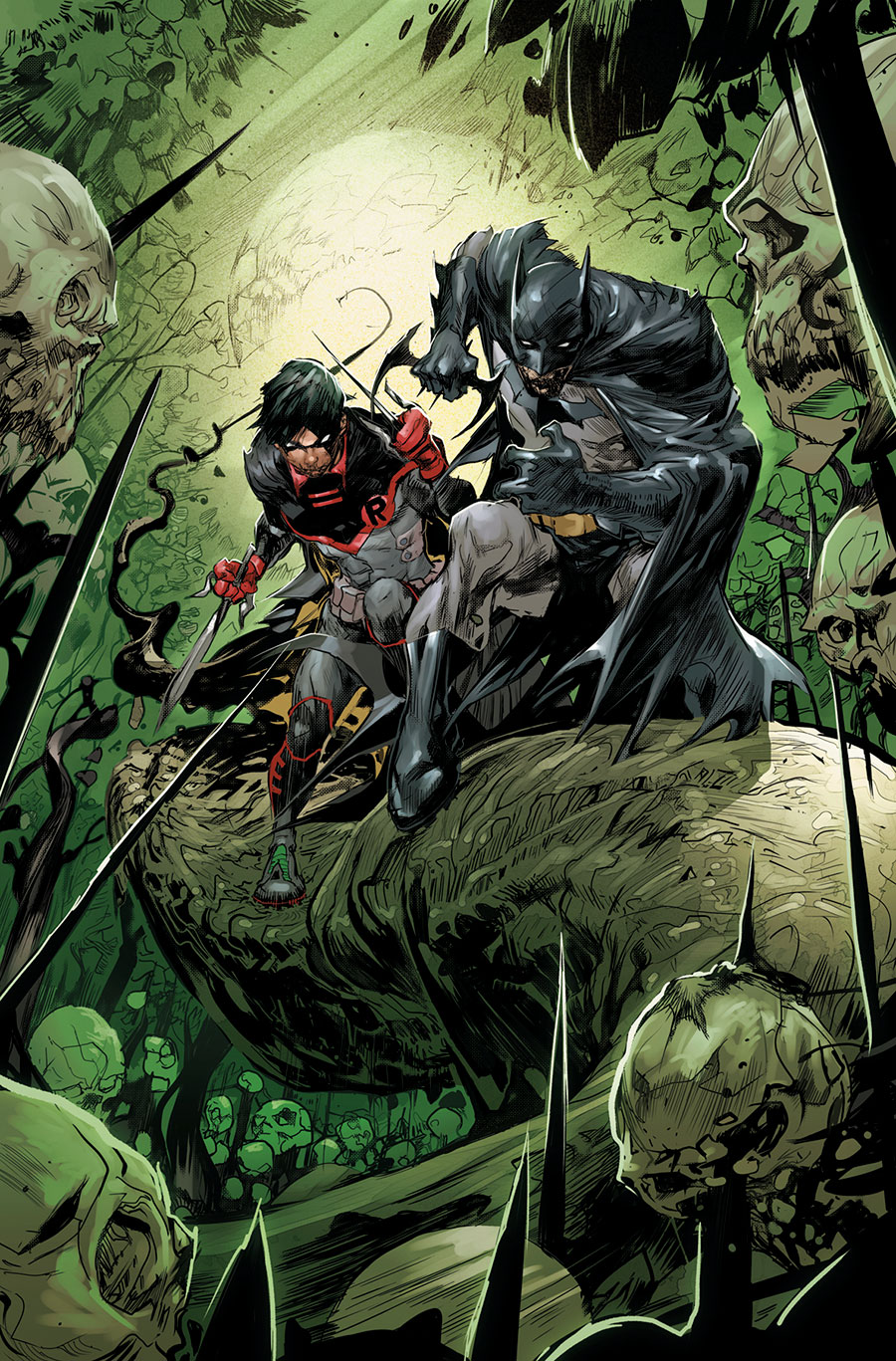 Batman And Robin Vol 3 2024 Annual #1 (One Shot) Cover E DF Signed By Joshua Williamson