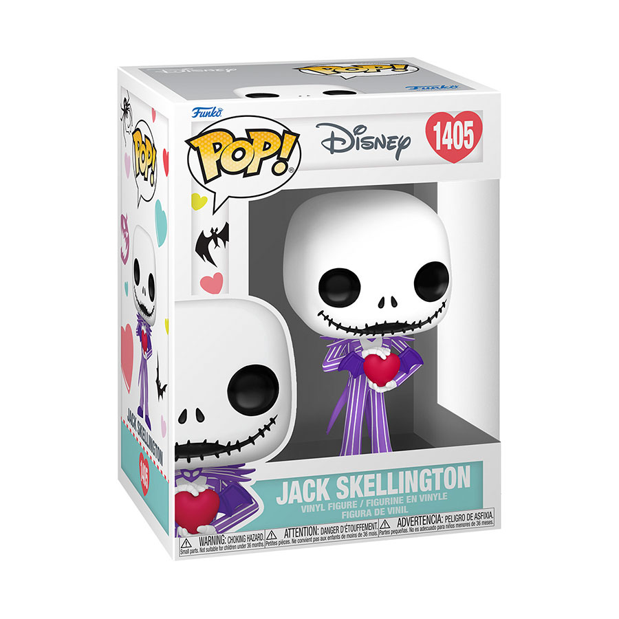 POP Disney Nightmare Before Christmas Valentines Day Jack Skellington Vinyl Figure