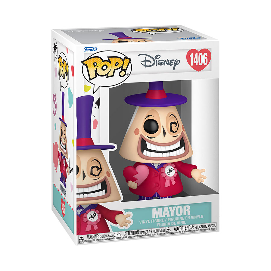 POP Disney Nightmare Before Christmas Valentines Day Mayor Vinyl Figure