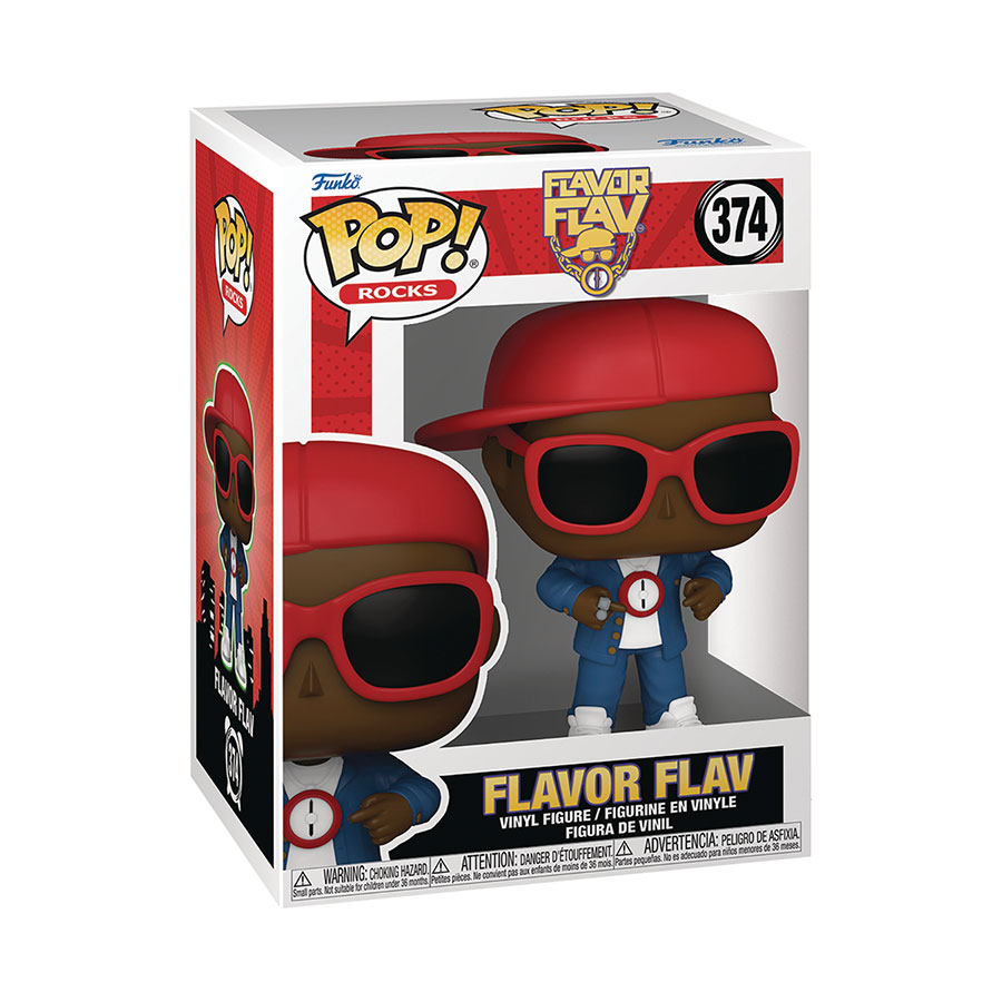 POP Rocks Flavor Flav Flavor Of Love Vinyl Figure