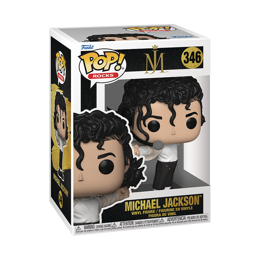 POP Rocks Michael Jackson Super Bowl Vinyl Figure