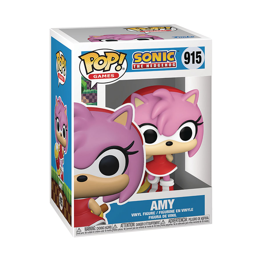 POP Games Sonic The Hedgehog Amy Rose Vinyl Figure