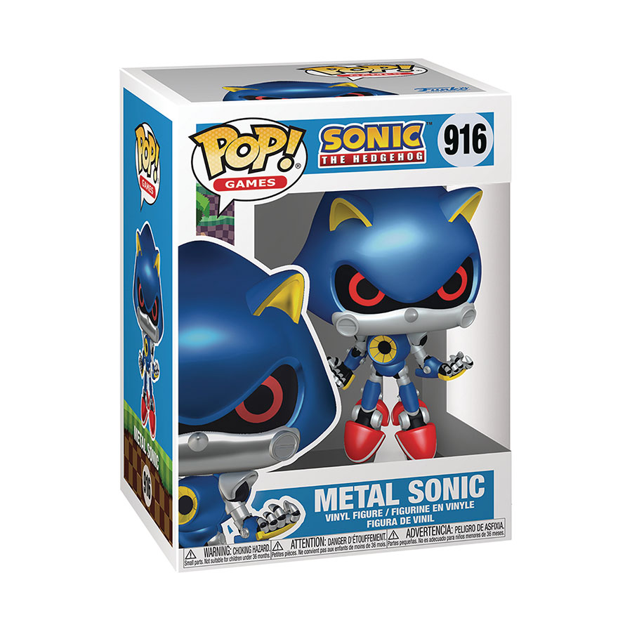 POP Games Sonic The Hedgehog Metal Sonic Vinyl Figure