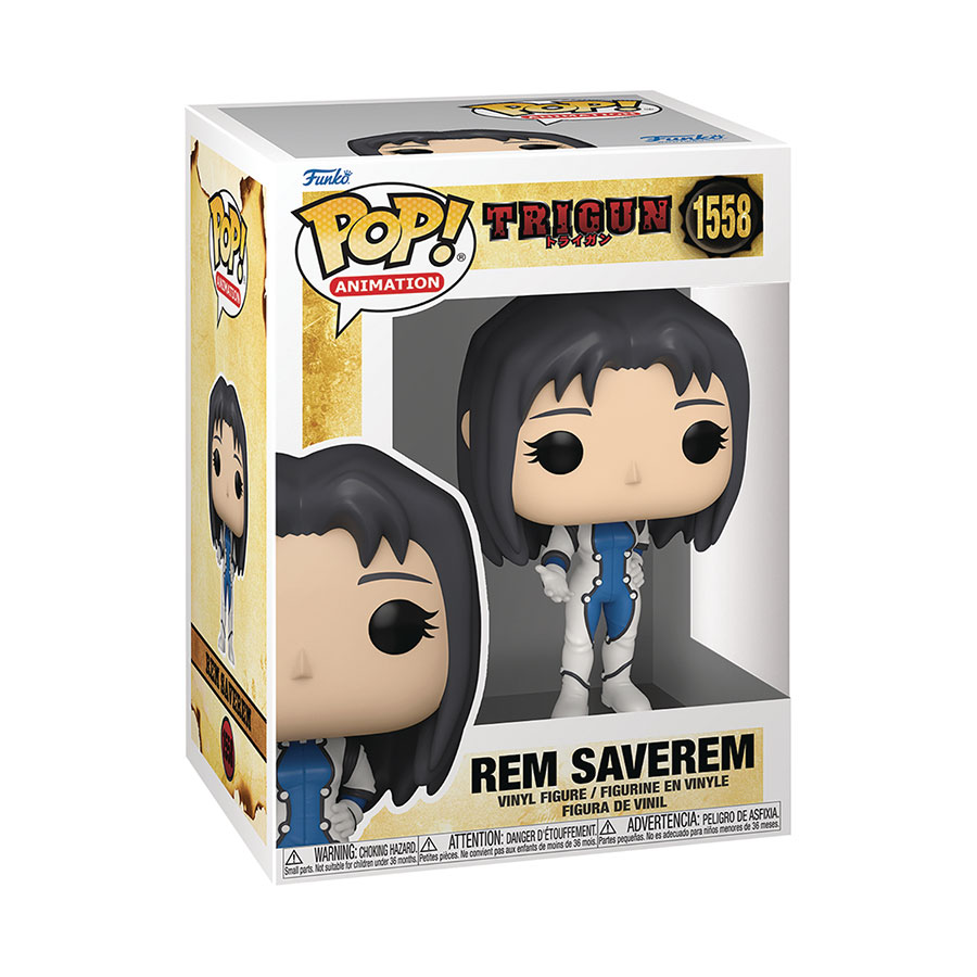 POP Animation Trigun Rem Saverem Vinyl Figure