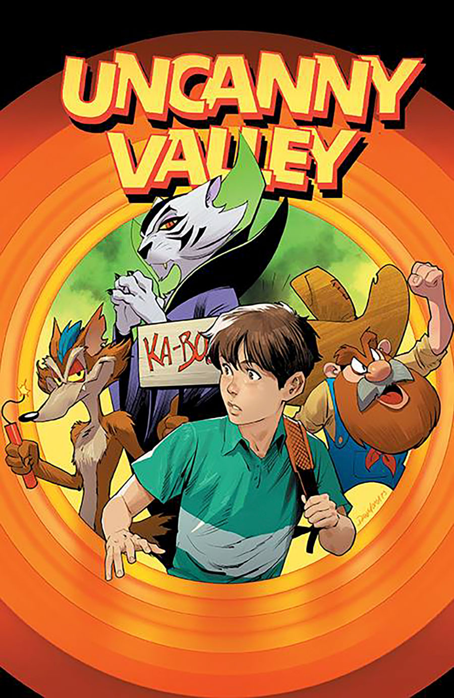 Uncanny Valley #1 Cover E Incentive Dan Mora Variant Cover