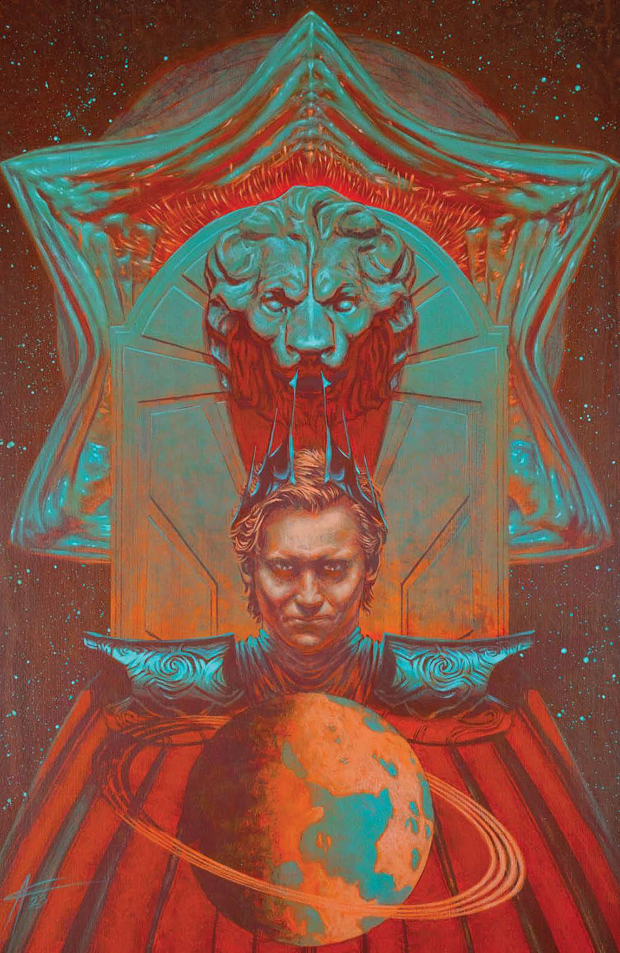 Dune House Corrino #2 Cover F Incentive Aaron Campbell Reveal Virgin Cover