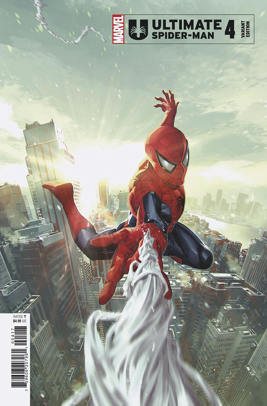 Ultimate Spider-Man Vol 2 #4 Cover E Incentive Kael Ngu Variant Cover