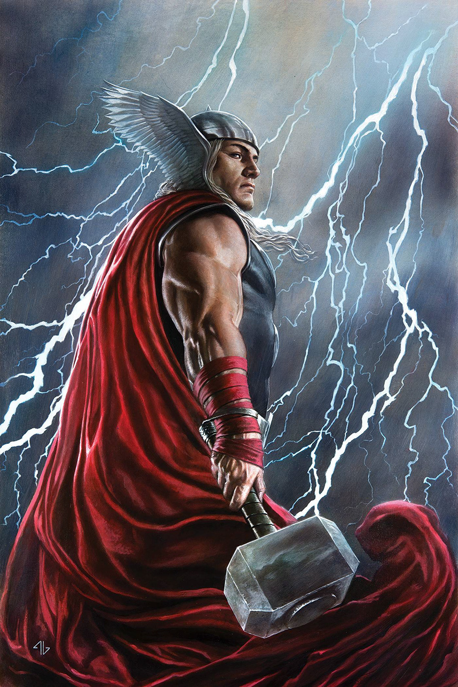 Roxxon Presents Thor #1 (One Shot) Cover D Incentive Adi Granov Virgin Cover