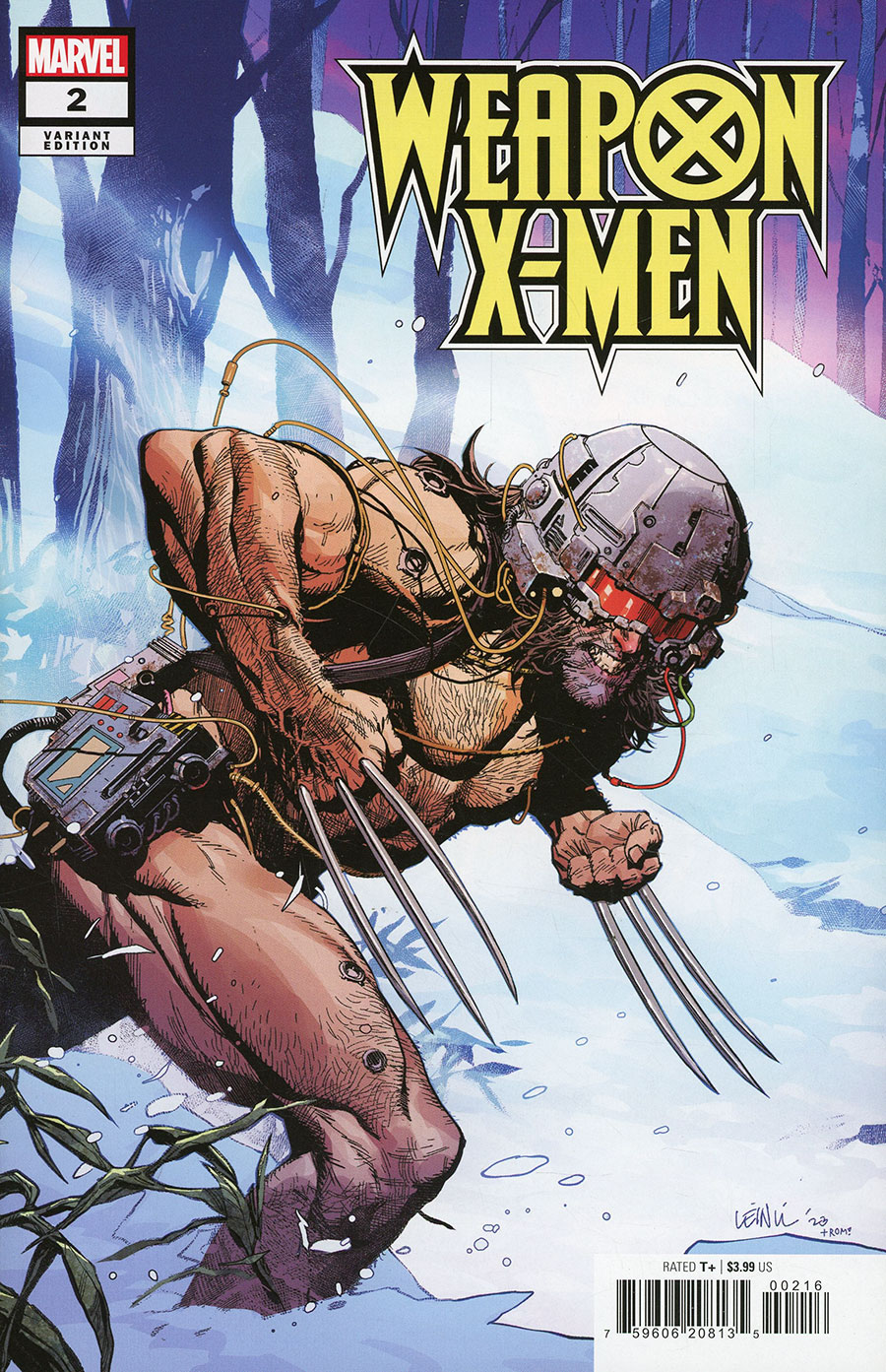 Weapon X-Men #2 Cover C Incentive Leinil Francis Yu Variant Cover