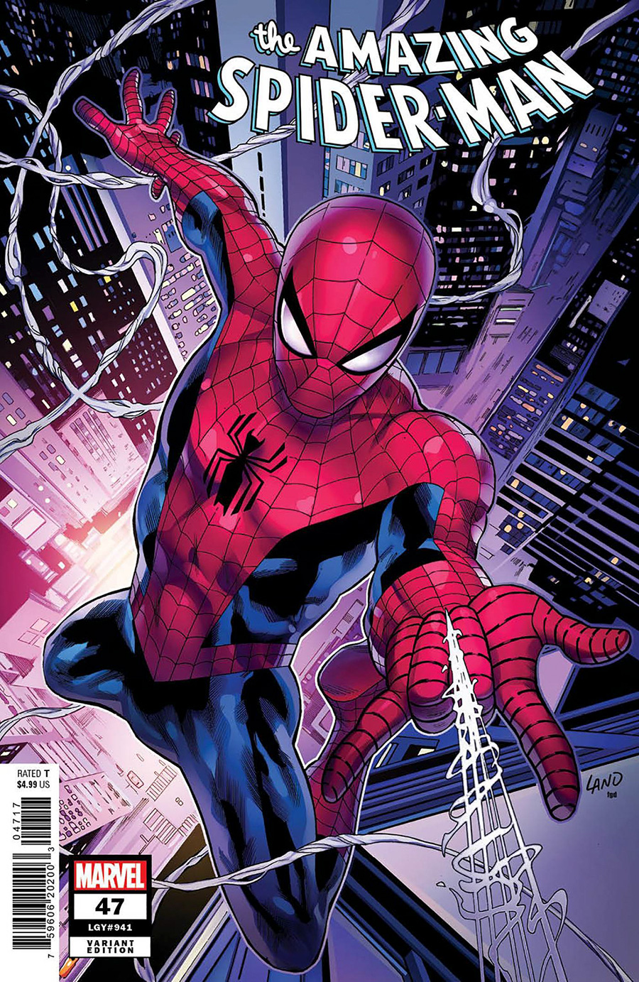 Amazing Spider-Man Vol 6 #47 Cover D Incentive Greg Land Variant Cover