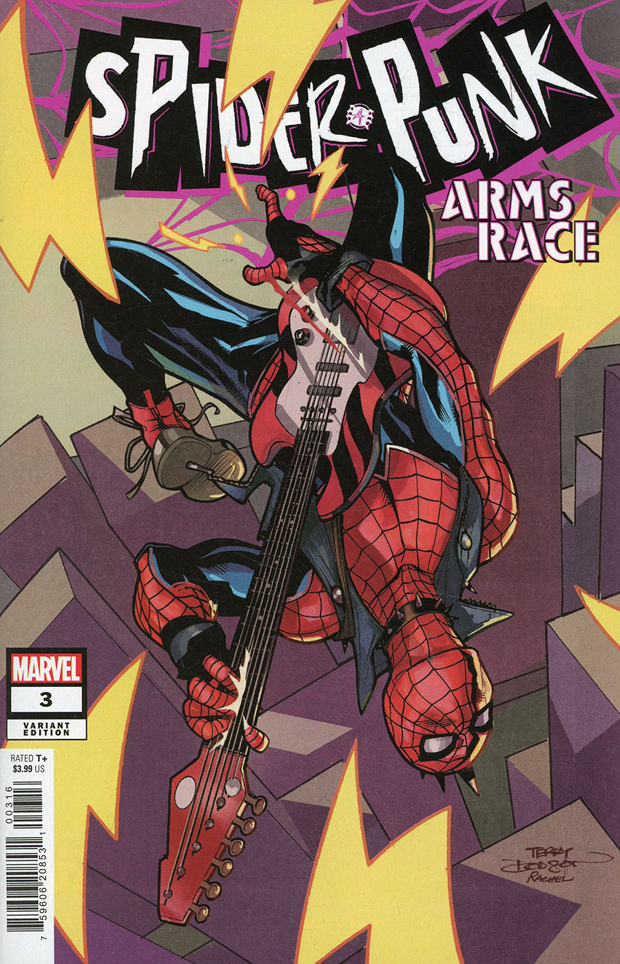 Spider-Punk Arms Race #3 Cover D Incentive Terry Dodson Variant Cover