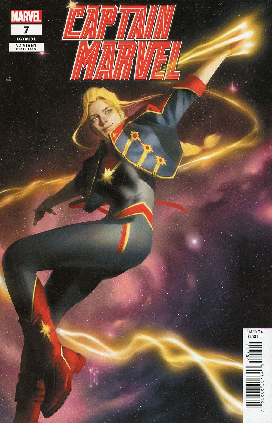 Captain Marvel Vol 10 #7 Cover C Incentive Miguel Mercado Variant Cover