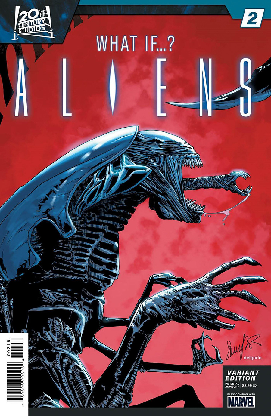 Aliens What If #2 Cover D Incentive Salvador Larroca Variant Cover