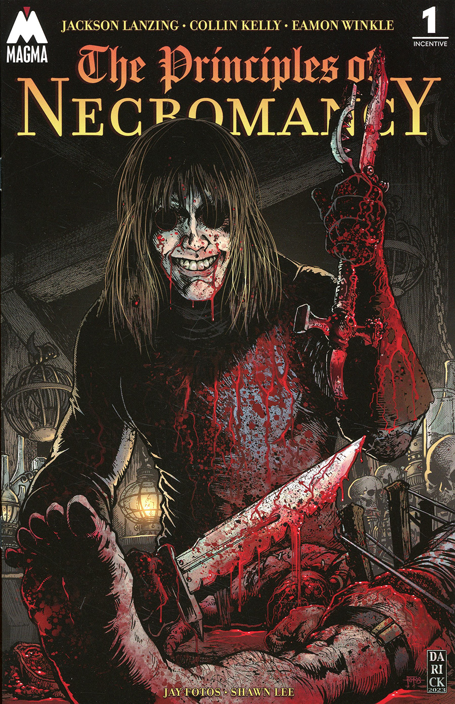 Principles Of Necromancy #1 Cover C Incentive Darick Robertson Variant Cover