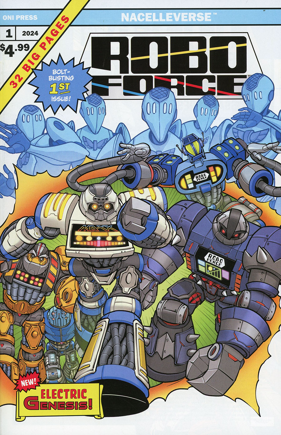 Roboforce #1 Cover F Incentive Rhoald Marcellus Variant Cover