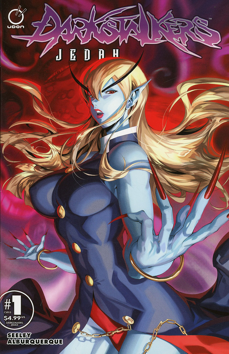 Darkstalkers Jedah #1 (One Shot) Cover D Incentive Panzer Variant Cover