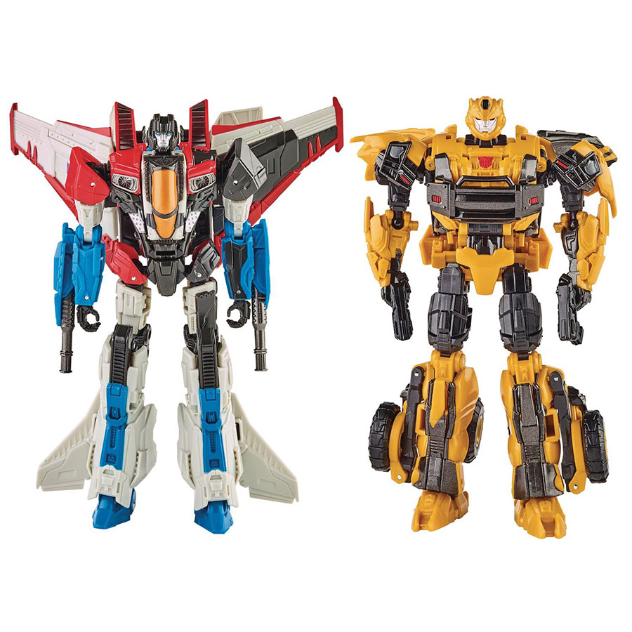 Transformers Reactive Bumblebee And Starscream 2-Pack Action Figure