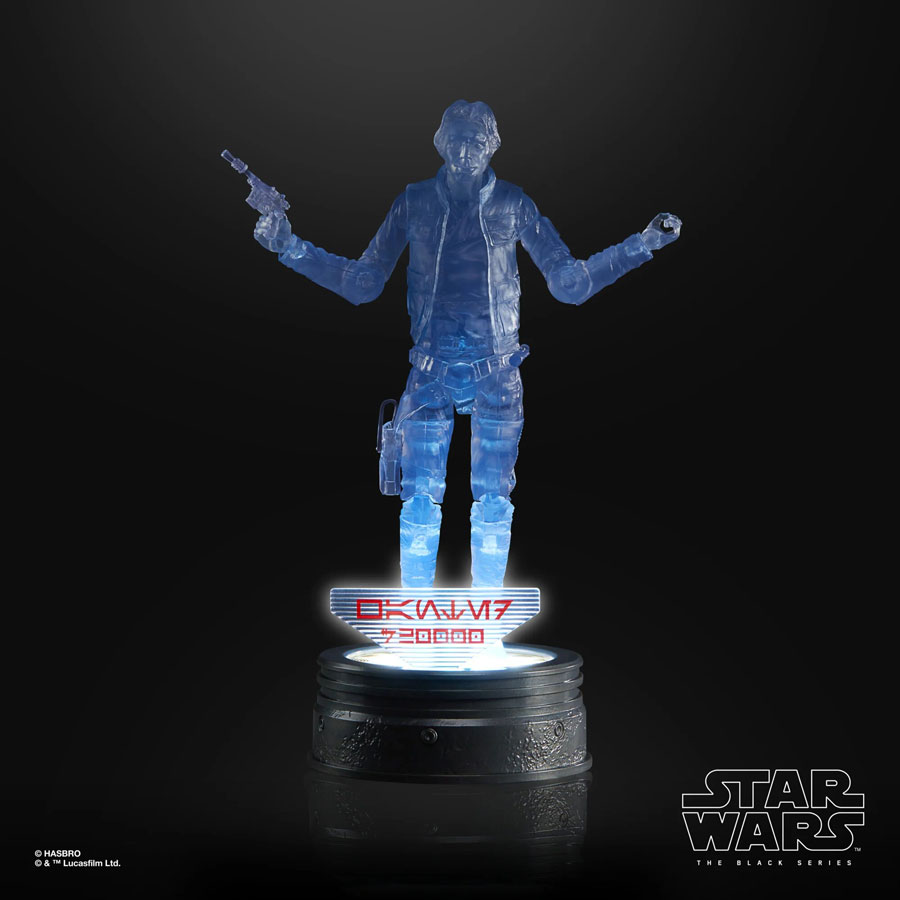 Star Wars Black Series Holocomm Collection Han Solo Action Figure