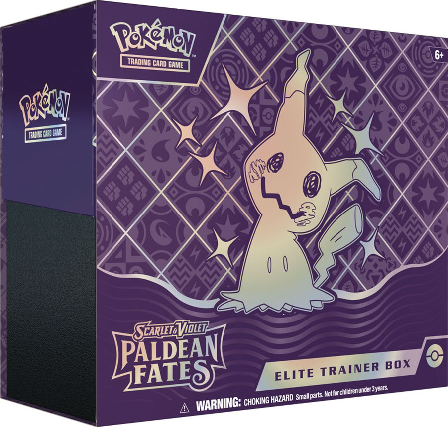 Pokemon Scarlet And Violet Paldean Fates Elite Trainer Box