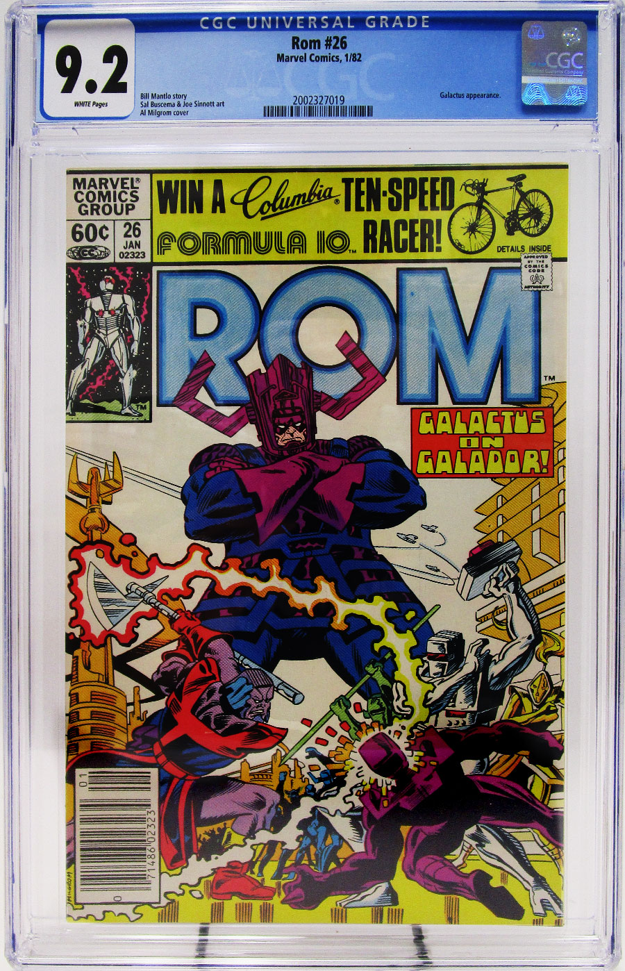 Rom #26 Cover B CGC 9.2