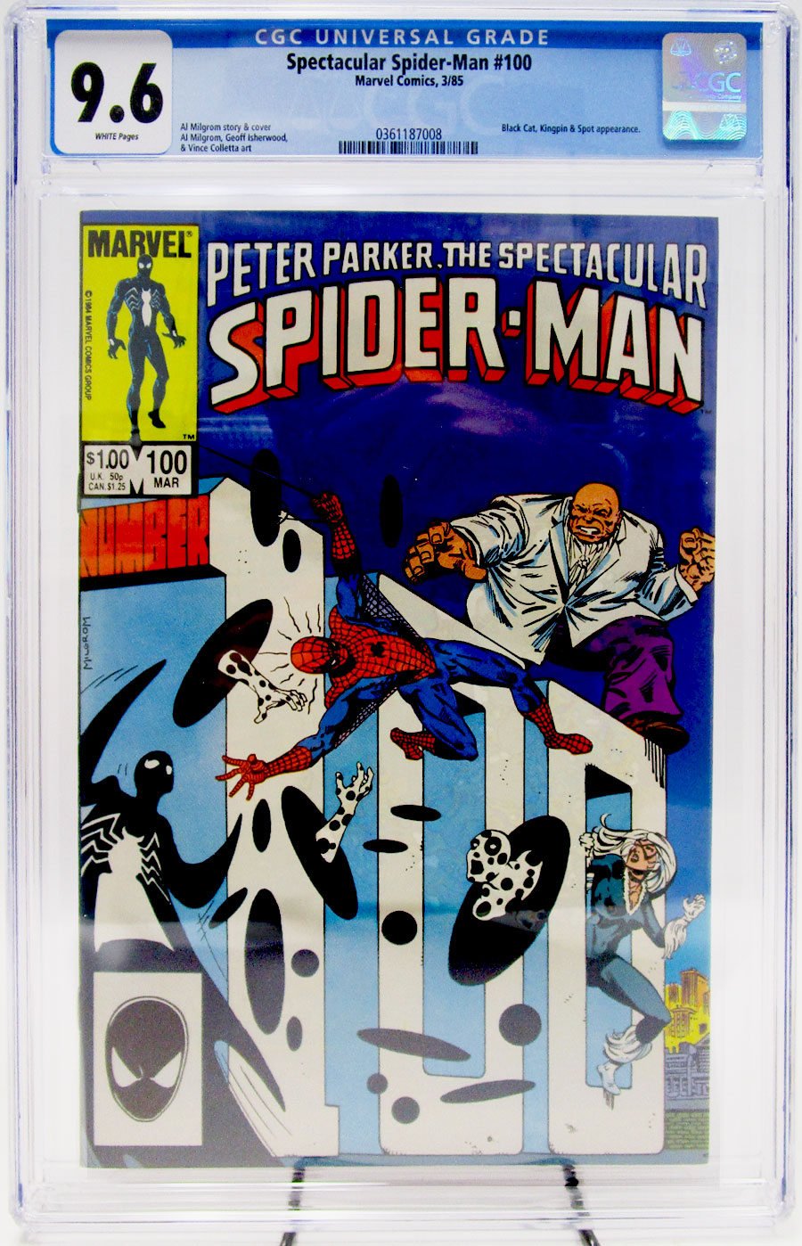 Spectacular Spider-Man #100 Cover B CGC 9.6