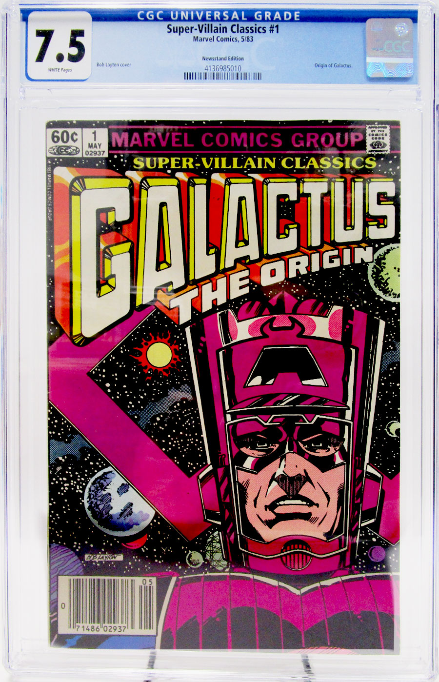 Super-Villain Classics #1 Cover B Newsstand CGC 7.5
