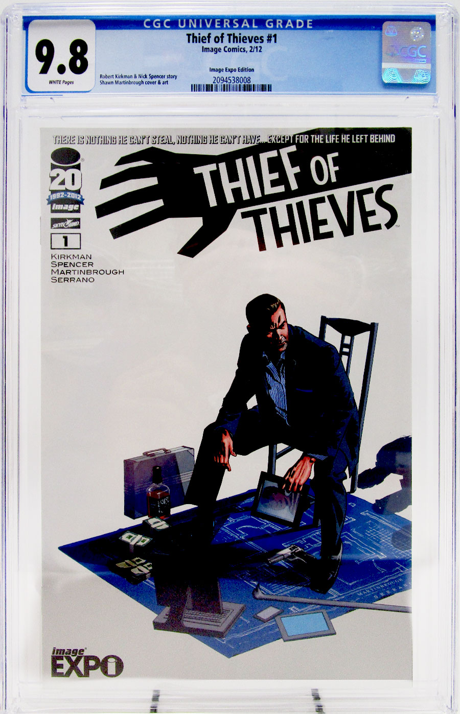 Thief Of Thieves #1 Cover G Image Expo Variant CGC 9.8