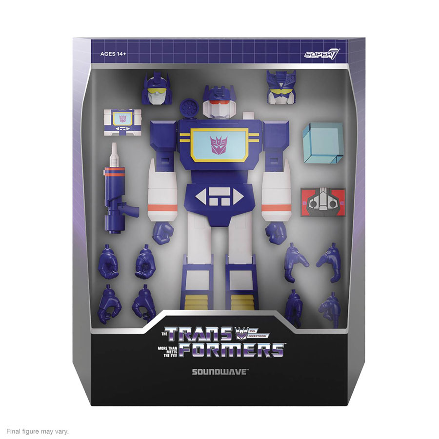 Transformers Ultimates Wave 4 Soundwave Action Figure