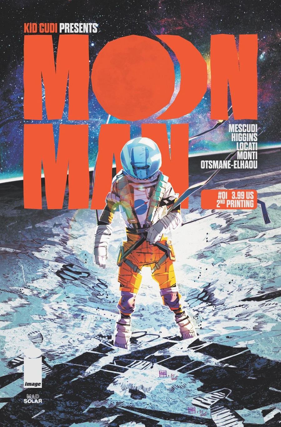 Kid Cudi Presents Moon Man #1 Cover H 2nd Ptg