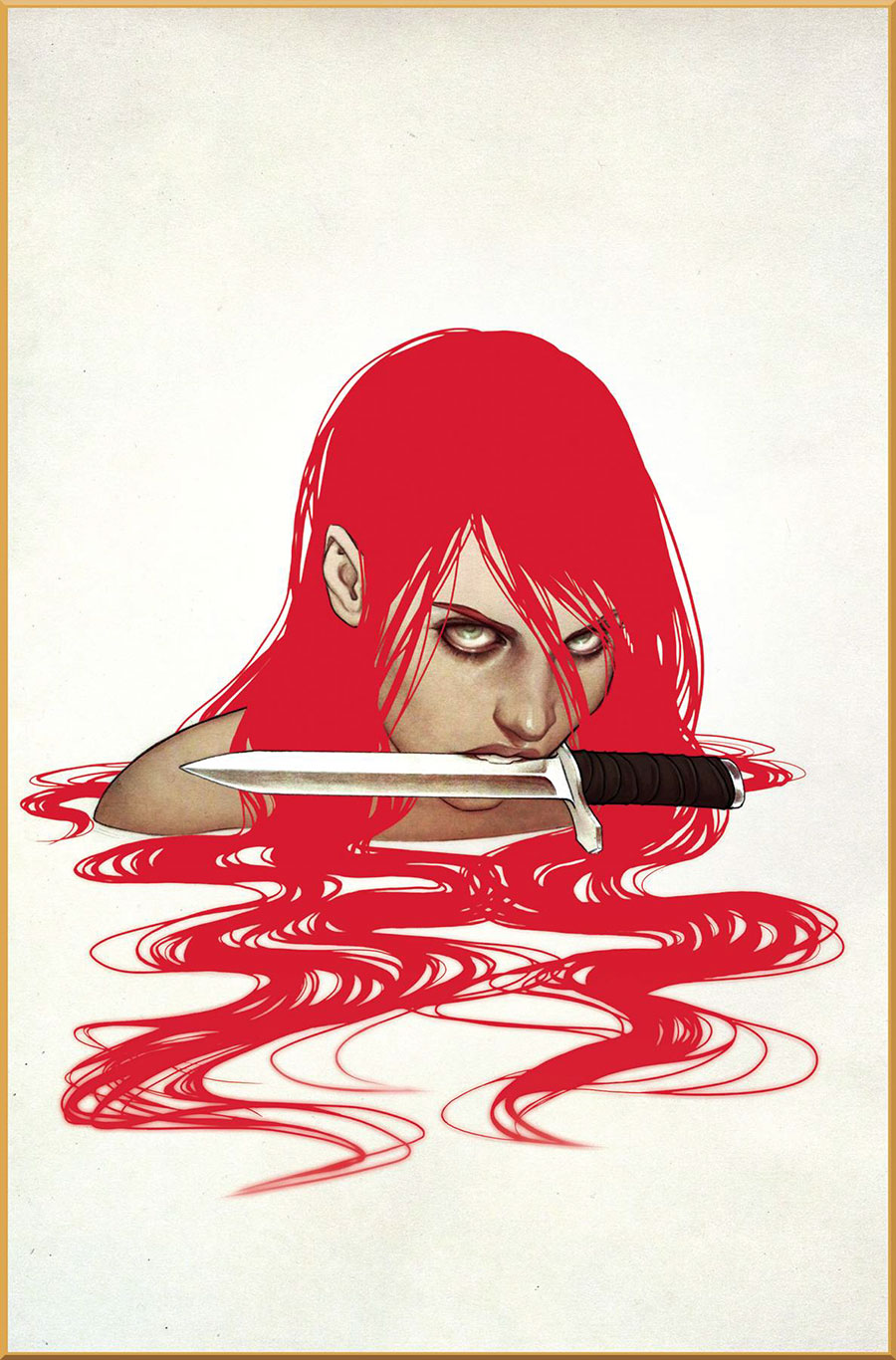 Red Sonja Vol 10 #8 Cover R Incentive Jenny Frison Virgin Cover