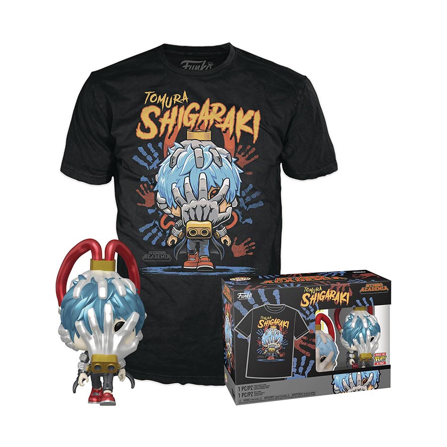 POP And Boxed Tee My Hero Academia Shigaraki (Metallic) T-Shirt X-Small