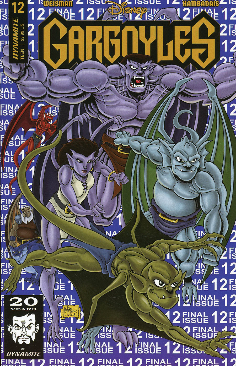 Gargoyles Vol 3 #12 Cover P Variant Ken Haeser Cover