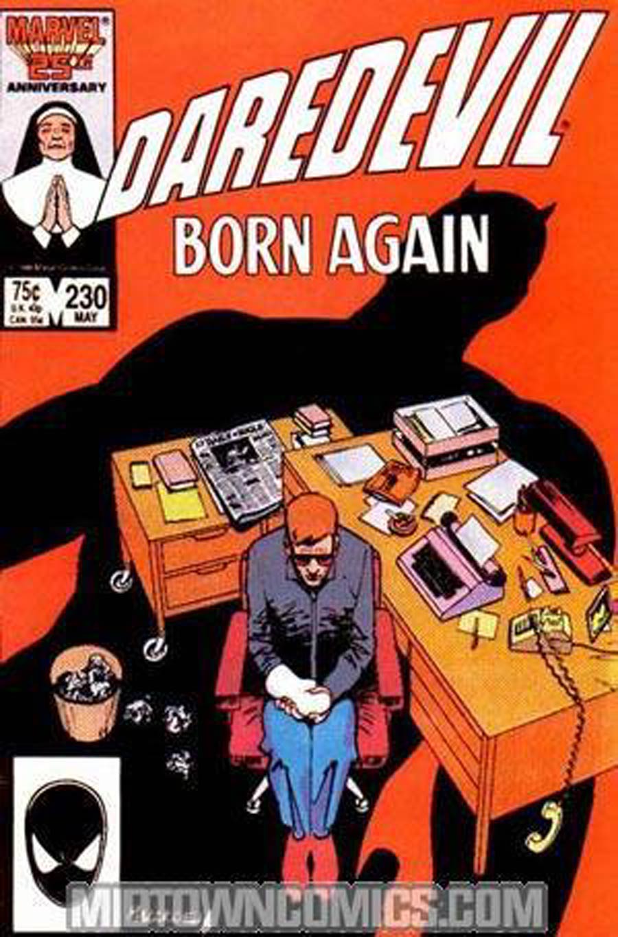 Daredevil #230 Cover C Signed By Frank Miller