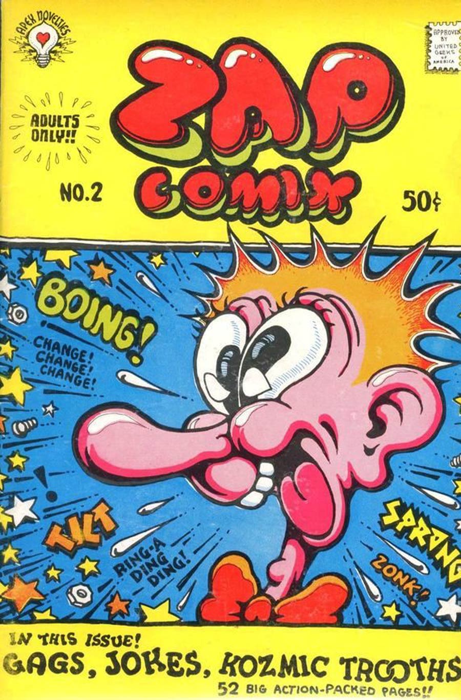 ZAP Comix #2 Cover A 1st Ptg