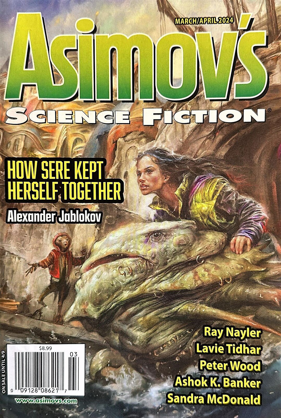 Asimovs Science Fiction Vol 48 #3 / #4 March / April 2024