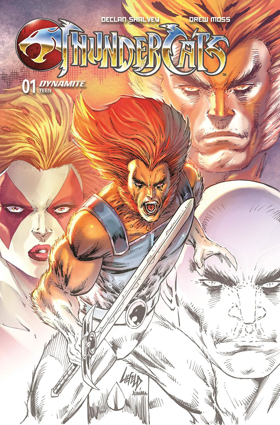 Thundercats Vol 3 #1 Cover Z-I 2nd Ptg A Rob Liefeld Variant Cover