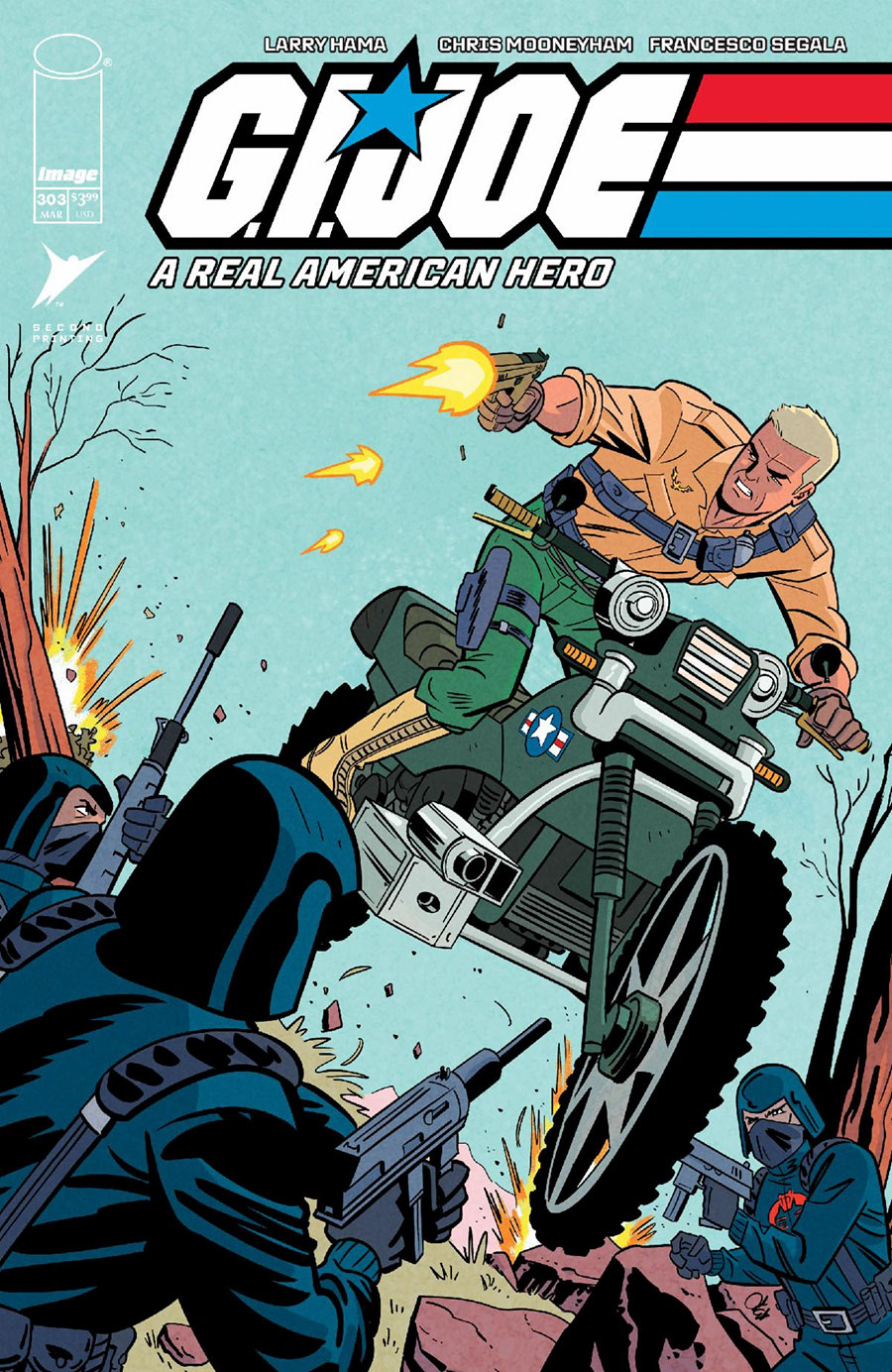 GI Joe A Real American Hero #303 Cover D 2nd Ptg Jacob Edgar Duke & Cobra Troopers Variant Cover