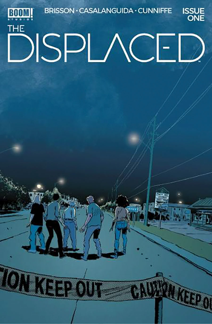 Displaced #1 Cover F 2nd Ptg Luca Casalanguida Variant Cover