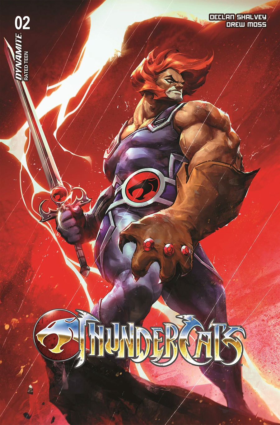 Thundercats Vol 3 #2 Cover Z-A Incentive Ivan Tao Foil Cover