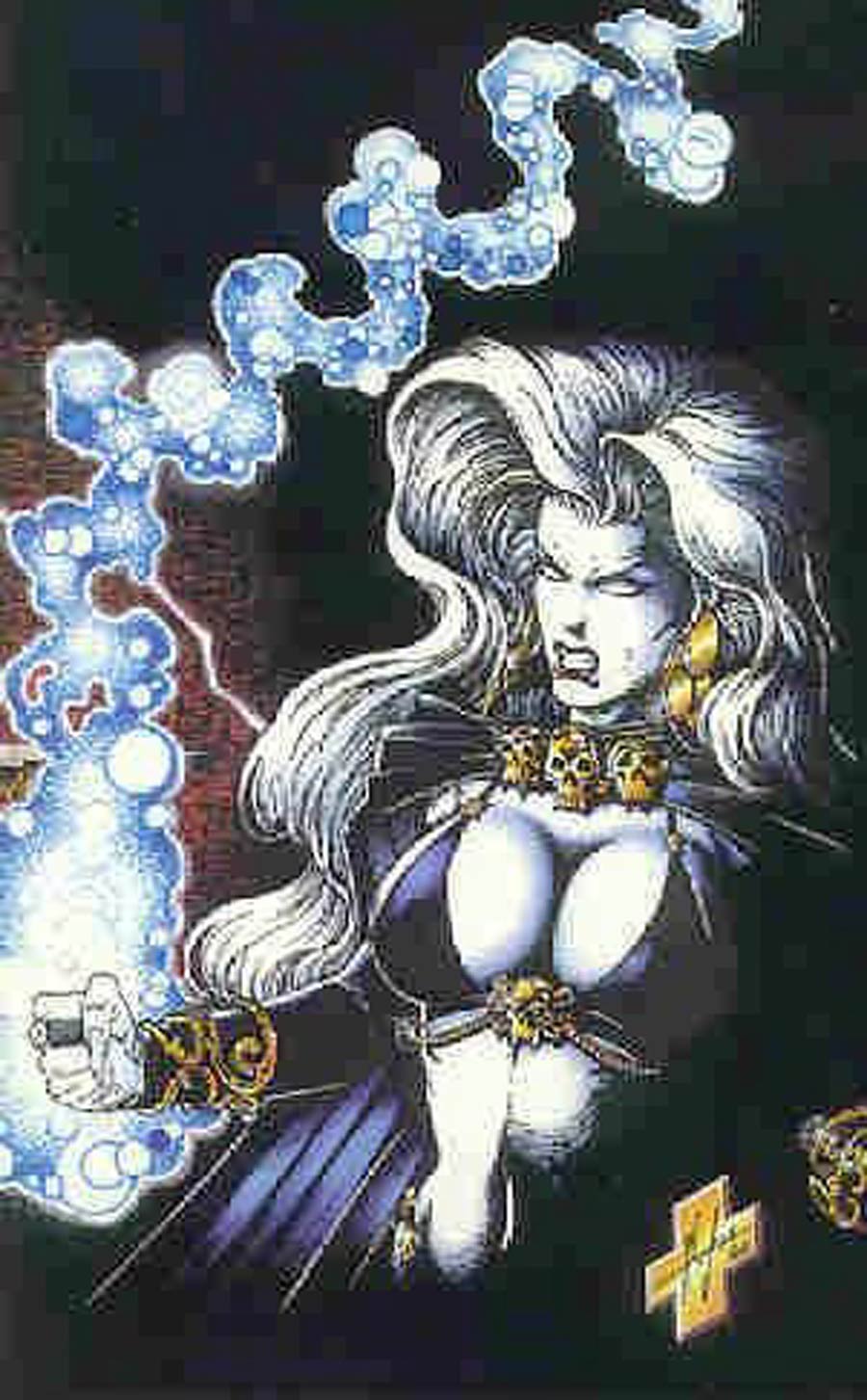 Lady Death II Between Heaven & Hell #1 Cover E Velvet Variant Cover