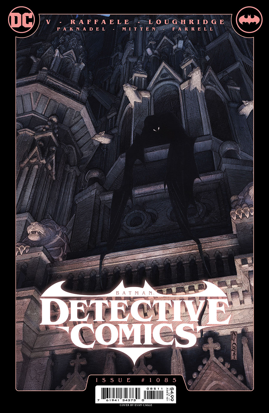 Detective Comics Vol 2 #1085 Cover A Regular Evan Cagle Cover