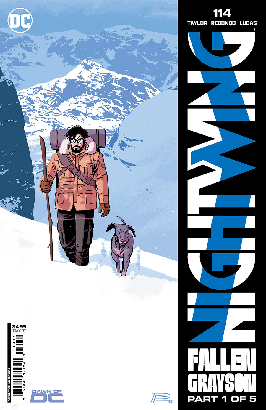 Nightwing Vol 4 #114 Cover A Regular Bruno Redondo Cover